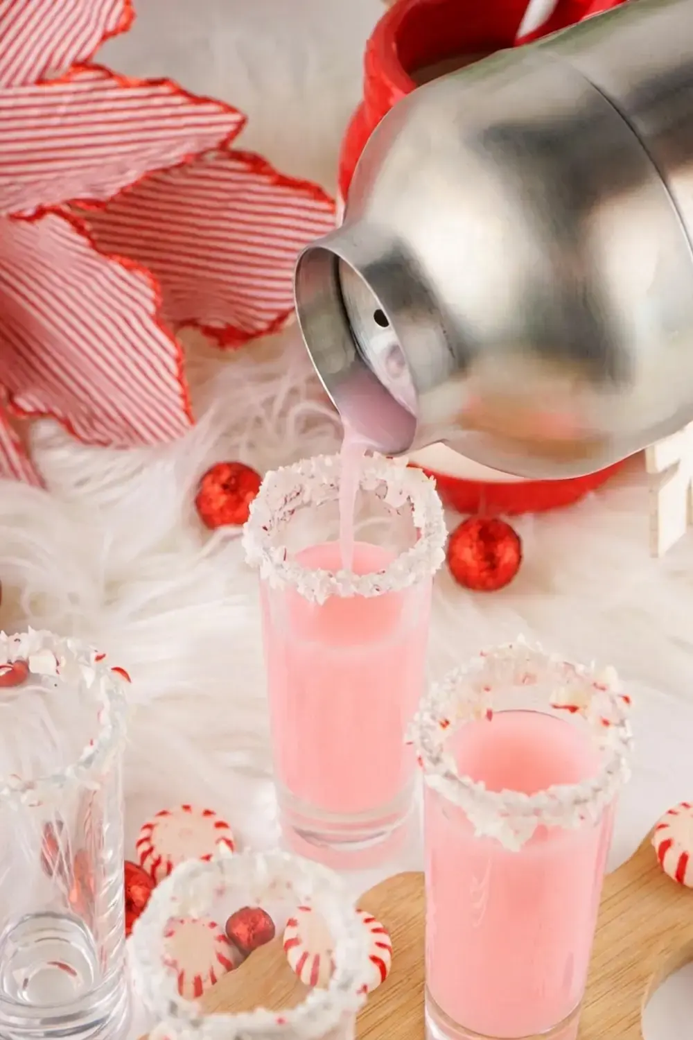 Candy Cane Shots, How to make candy cane shots