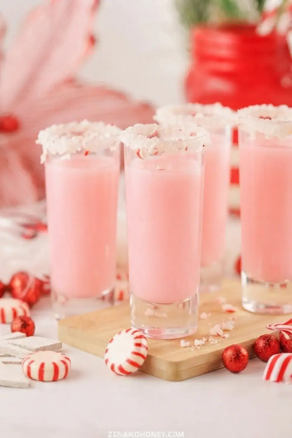Candy Cane Shots, Peppermint Shots