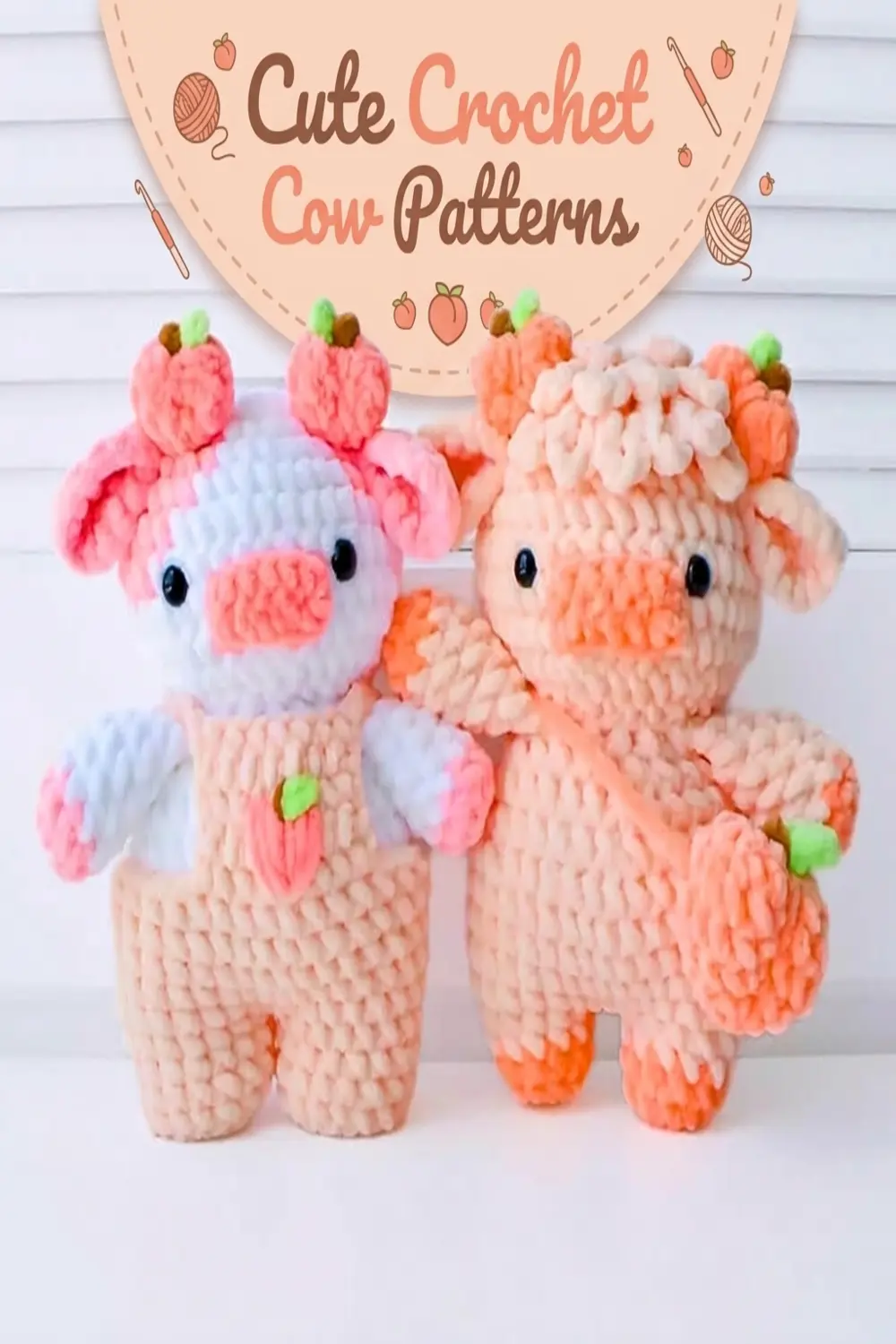 Cute Crochet Cow Patterns