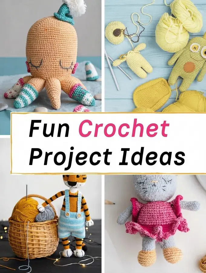 Fun Beginner-Friendly Crochet Project Ideas, Fun Beginner Friendly Crochet Project Ideas