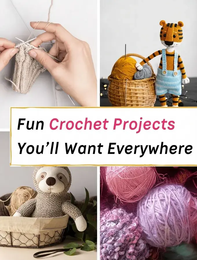 Fun Beginner-Friendly Crochet Project Ideas, Fun Beginner Friendly Crochet Project Ideas