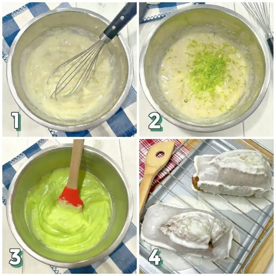 Key Lime Pound Cake, Instructions