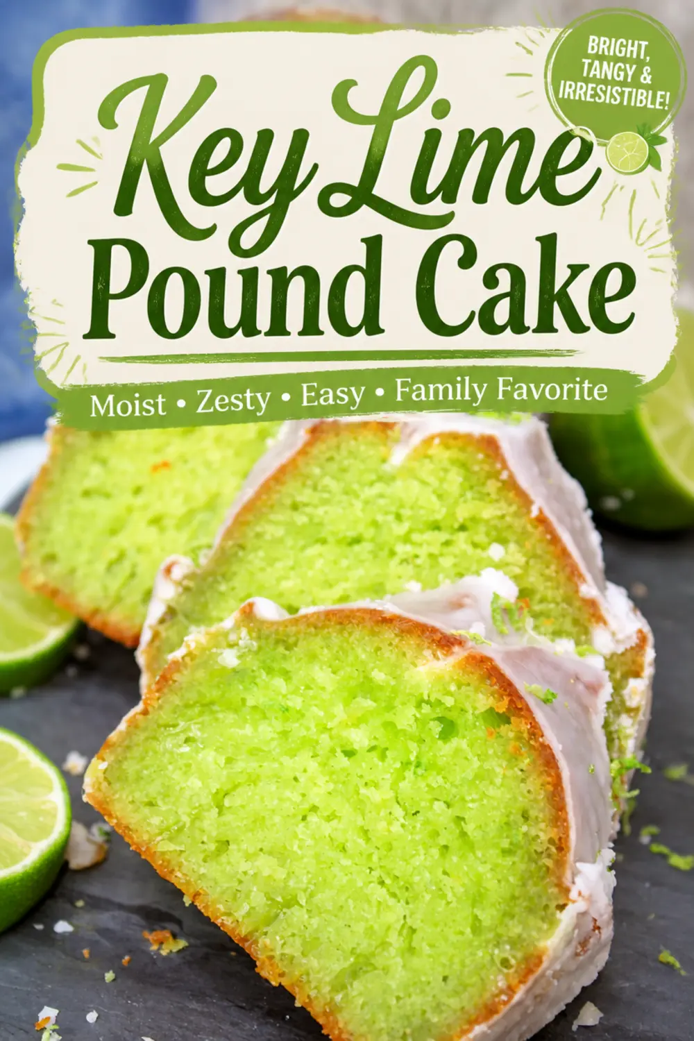 Key Lime Pound Cake