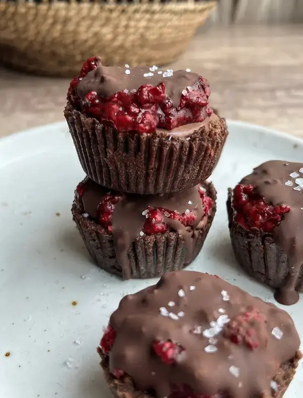 Marry Me No Bake Raspberry Chocolate Mousse Cups