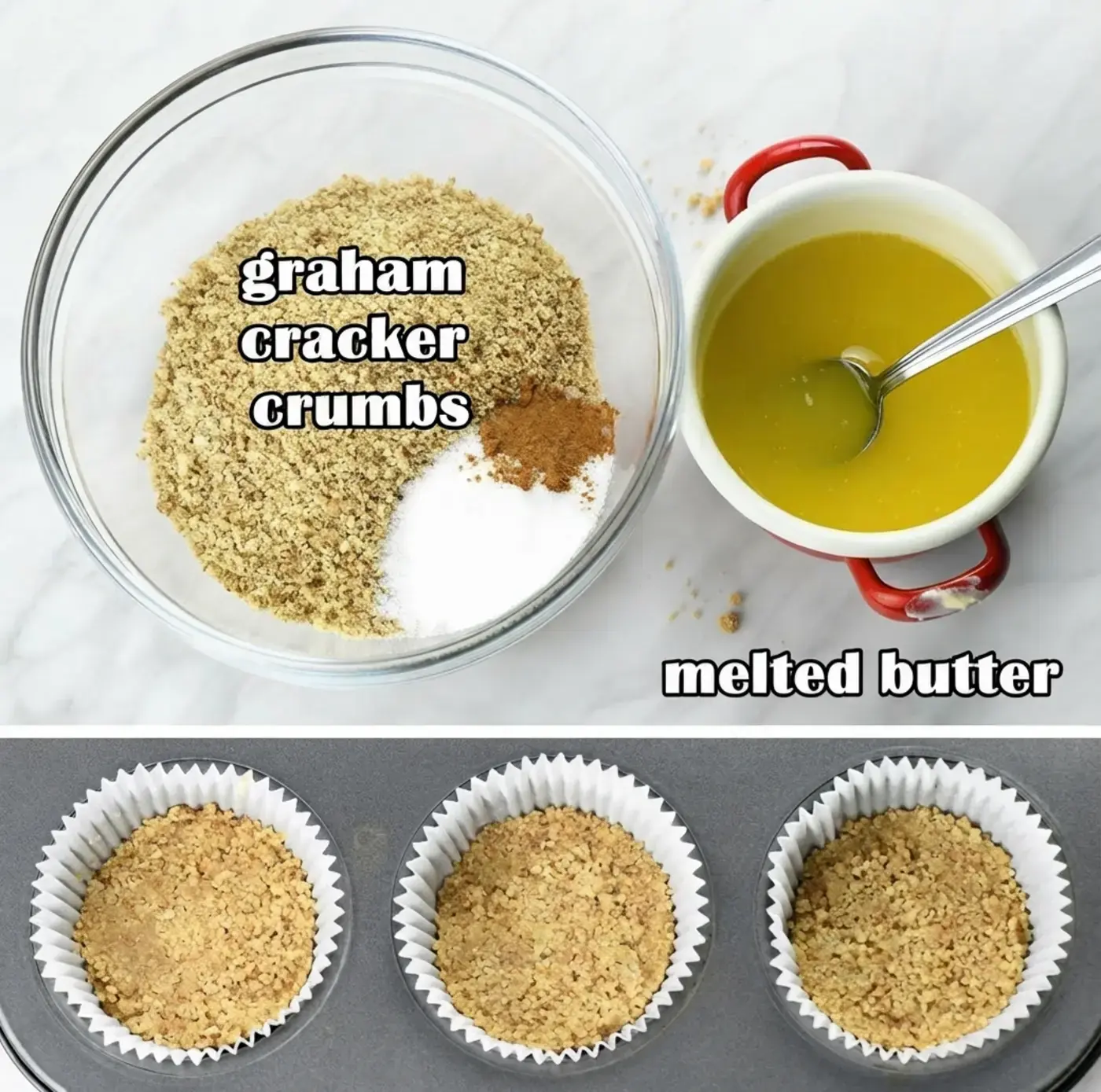 Mini Strawberry Cheesecakes, How To Make Mini Cheesecakes