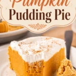 Pumpkin Pudding Pie