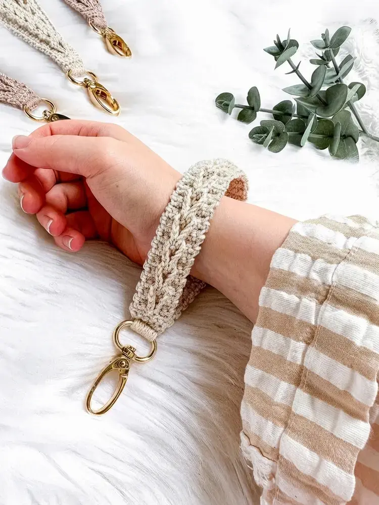 Small Crochet Projects, 3 in 1 Keychain
