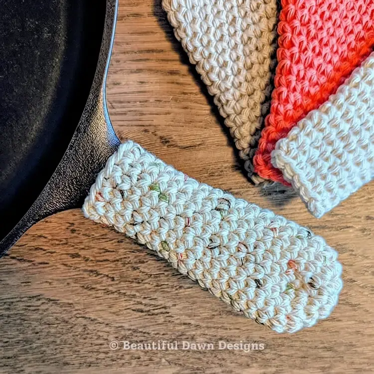 Small Crochet Projects, Cast Iron Skillet Handle Cover