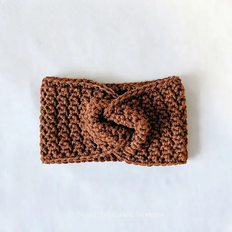 Small Crochet Projects, Chestnut Ear Warmer