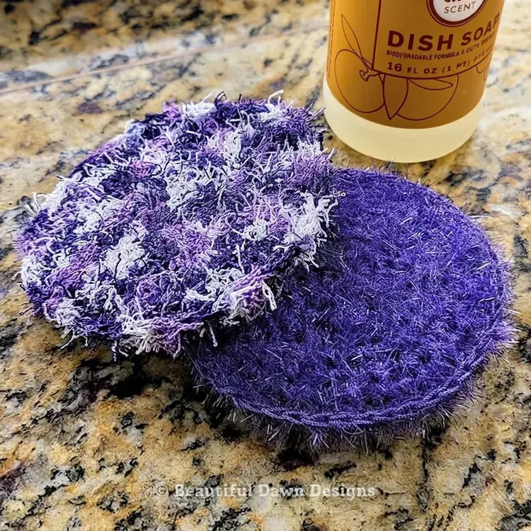 Small Crochet Projects, Easy Scrubby