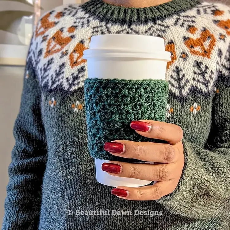 Small Crochet Projects, Morning Brew Cup Cozy