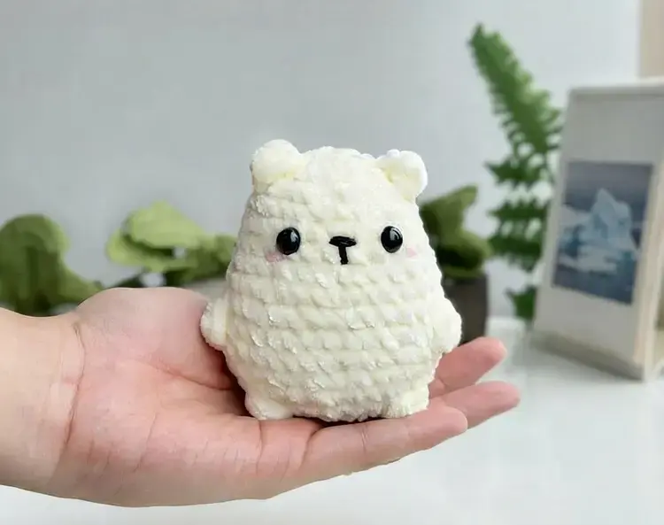 Small Crochet Projects, No Sew Polar Bear