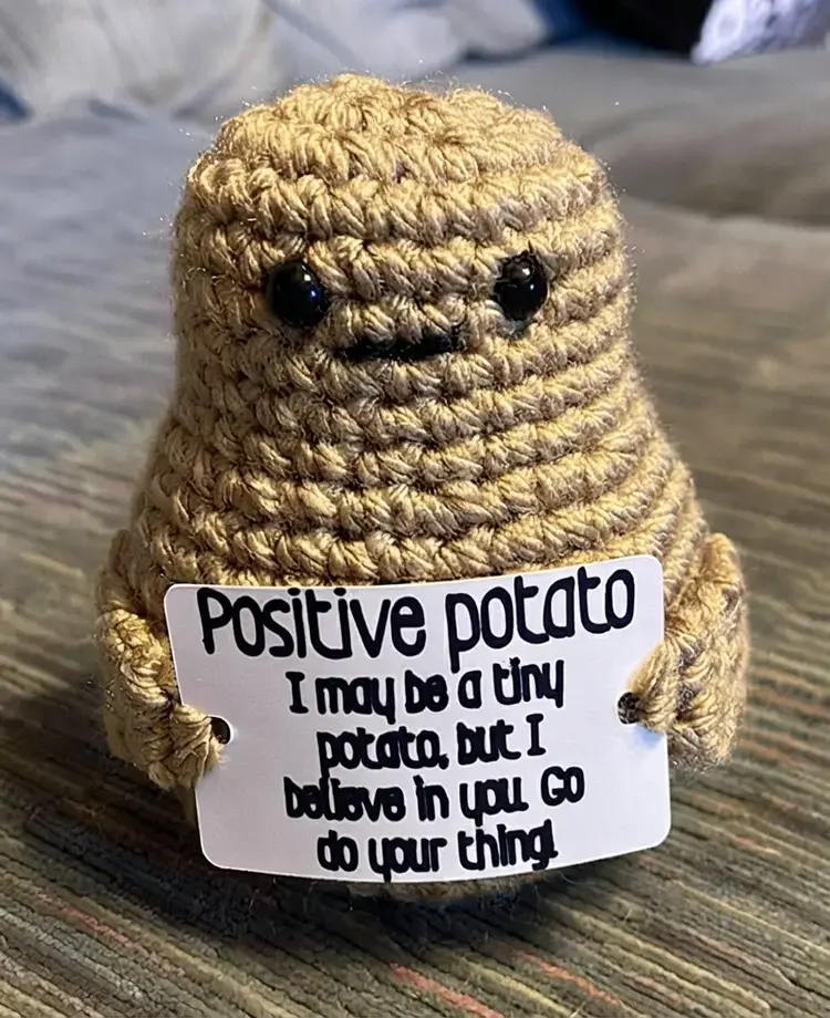 Small Crochet Projects, Positive Potato