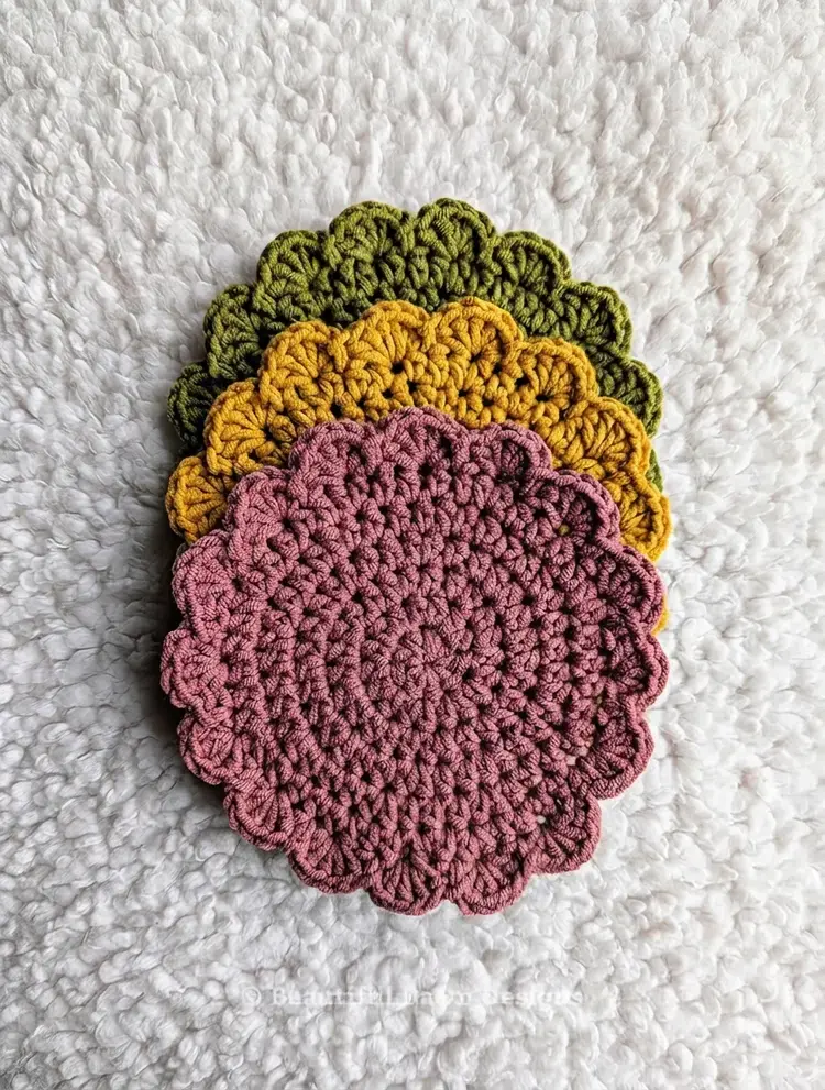 Small Crochet Projects, Quick and Easy Coasters