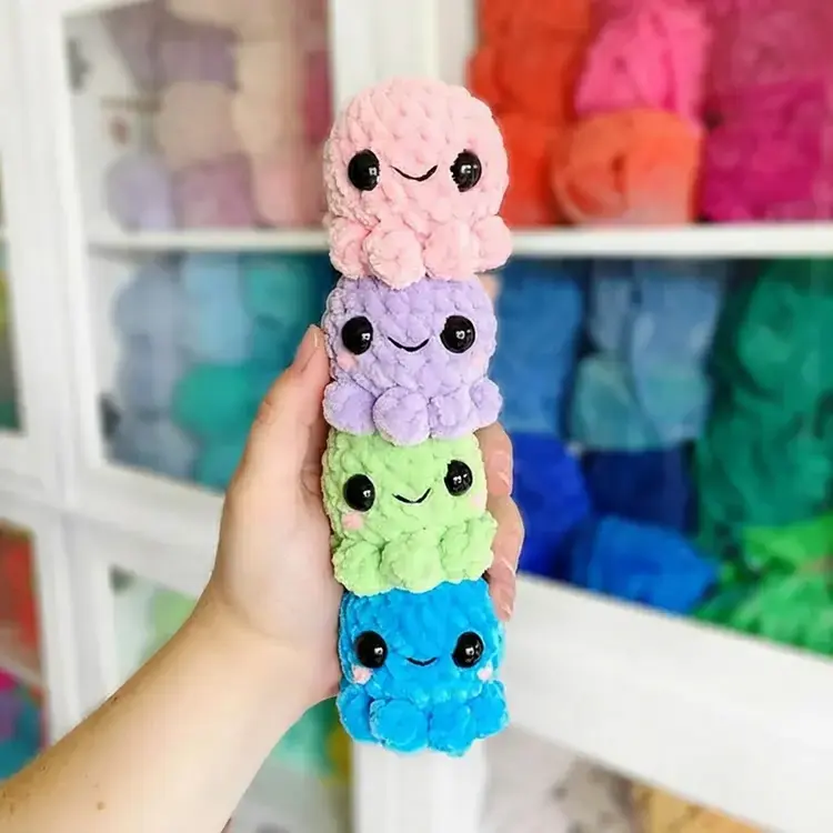 Small Crochet Projects, Squishy Baby Octopus